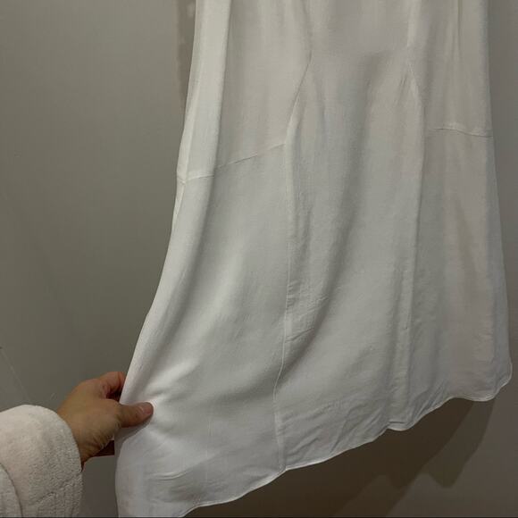 Rebecca Taylor White Diamond Shift Dress Size 4 NWT - Picture 4 of 10